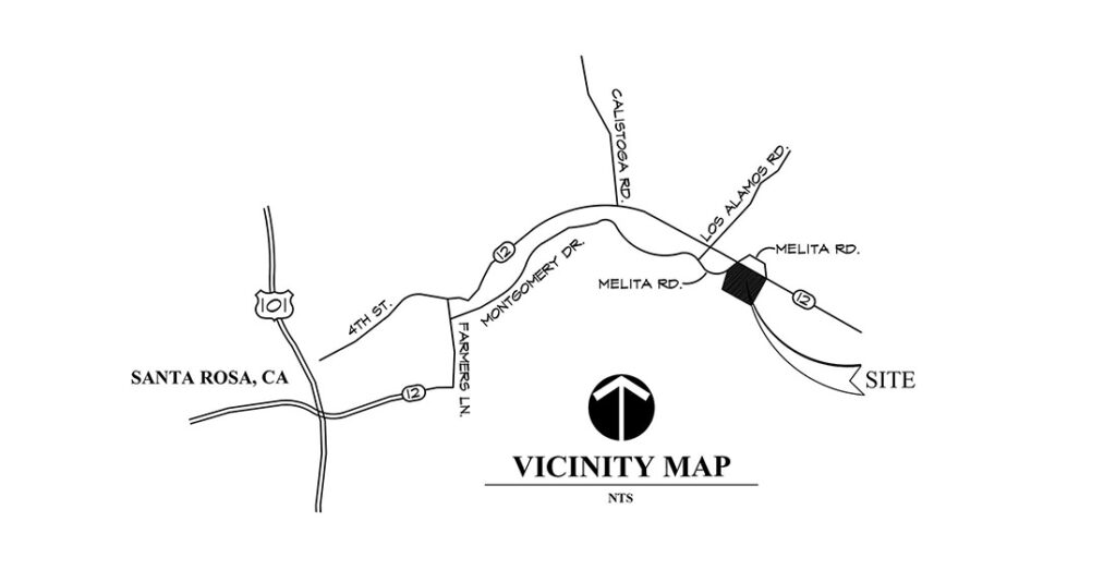 Elnoka vicinity map