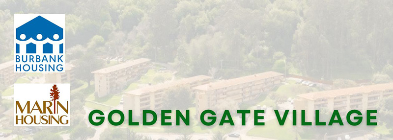 golden gate village press release announcement graphic