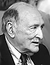 Black and white photo of Arnold Sternberg