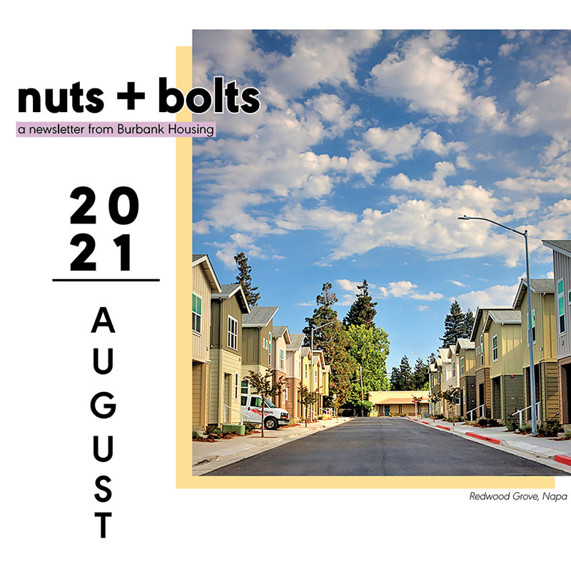 August 2021 cover image of Nuts+Bolts